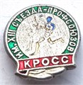 Значок - Кросс 12964