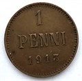 1 пенни - Русская Финляндия, 1913 год 13332