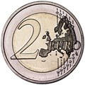 2 евро - 20 лет с принятия страны в ООН, Монако, 2013 год 13534