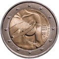 2 евро - Борьба против рака молочной железы, Франция, 2017 год, UNC 13535