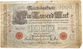Банкнота 1000 марок - Германия, 1910 год 13931
