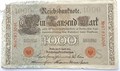 Банкнота 1000 марок - Германия, 1910 год 13933